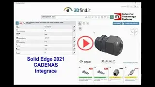 Solid Edge 2021 - CADENAS integrace