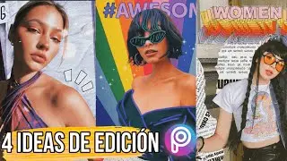 🌟Ediciones FÁCILES en PICSART 2022 | Picsart aesthetic | Ediciones en el celular