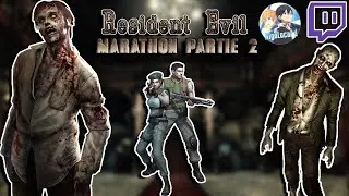 MARATHON Resident Evil ! Résident Evil 1 ! Partie 2 ! Rediff stream du 05/02/2021