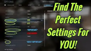 How To Find Your PERFECT Sniping Settings On Call Of Duty Modern Warfare