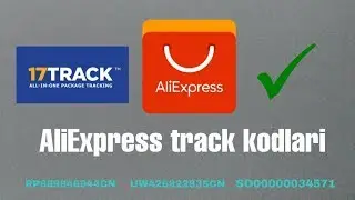 AliExpress - Track nomerlari, buyurtmani kuzatish