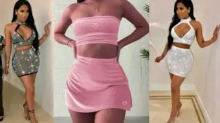 Night Club Fashion Casual Outfit Summer 2021/Two Pieces Swimwear 2021/ New Beach Bathing Suits