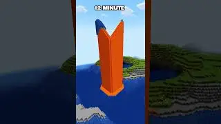 MINECRAFT : TOWER AT DIFFERENT TIMES - 12% 😍 (SIGMA BOY) 