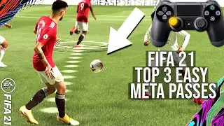FIFA 21 - Top 3 META PASSES That ELITE Players Use To Win More Games Which You Don't Use [TUTORIAL]