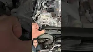 #lifehack para instalar banda de accesorios sin ayuda #mecanica #autos #taller