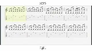 Love will keep us alive guitar tablature