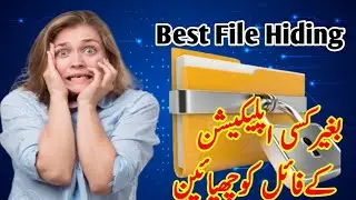 File Hiding Super Trick 🔥🔥 Mostly People Don't know