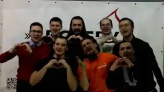 Бэкстэйдж со съемок поздравления девушек с 8 марта.