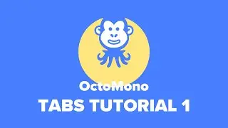 Weebly tabs - title layout - tutorial 1 - OctoMono