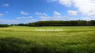 CODES 2022  | CÓDIGOS 2022 | КОДЫ 2022