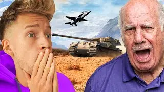 I'M PLAYING TANKS WITH GRANDPA! 👴🏼