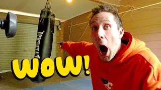this boxing bag made me POG