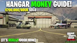 HANGAR MONEY GUIDE (Up to $700k/Hour SOLO) | GTA Online Hangar Business Guide 2024