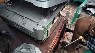 How to remove or replace Brother DCP-L2540dw power supply