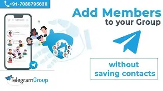 How to add members in telegram group from another group without saving contacts