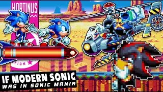 ✪ If Modern Sonic was in Sonic Mania ✪
