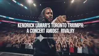 Kendrick Lamar's Toronto Triumph  A Concert Amidst Rivalry | Celebrity News Podcast