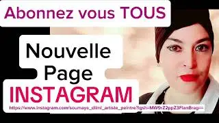 Nouvelle page!!!! rejoignez moi et Abonnez-vous! formons une grande Famille !