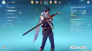 How to Enhance Weapon - Genshin Impact