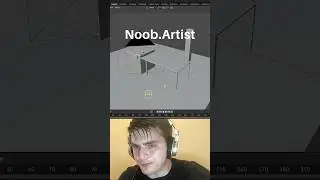 Noob vs Pro artist: quick scene blockout 