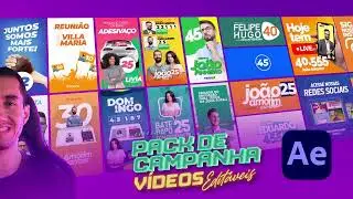 PACK EDITÁVEL - POLITICA AFTER EFFECTS / TUTORIAL INCLUSO