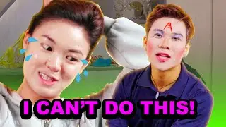 Cayydences and Shannon Tries Chinese Opera Makeup For The First Time!