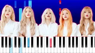 ((G)I-DLE) - Nxde (Piano Tutorial)