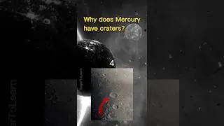 Why does Planet Mercury have Craters? 🤔