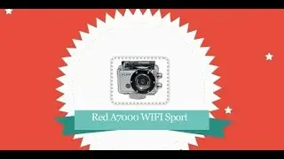 Промо ролик для товара Red A7000 WIFI Sport