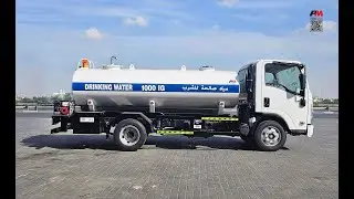 PM-Truck introduces a drinking water tanker truck, seamlessly designed on Isuzu NPR chassis.