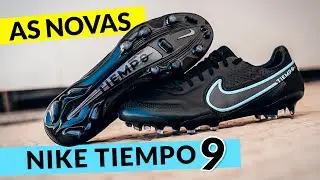 MAIS LEVES E CONFORTÁVEIS QUE NUNCA | Estas são as NOVAS chuteiras NIKE TIEMPO LEGEND 9 Review