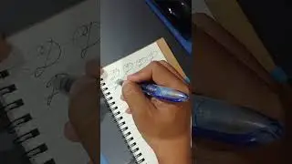Serie: Iniciales en manuscrita letra D 