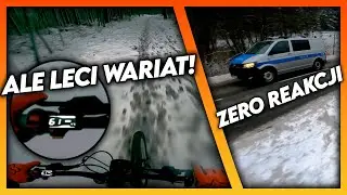 JECHAŁEM PONAD 60KM/H PO ŚNIEGU 😁