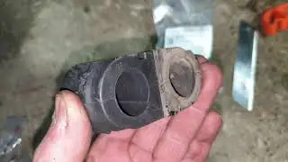 Replacing the stabilizer bushings on a Volvo XC90
