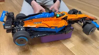 How to Motorize The LEGO Technic McLaren F1 Race Car