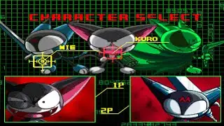 Kaettekita Cyborg Kuro-Chan All Characters [PS1]
