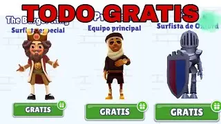 How to get all the characters in Subway Surfers UPDATED Version 3.7.0