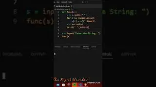 Python Program to Sort Words in Alphabetical Order. 