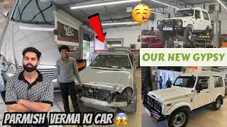 OUR NEW GYPSY || Parmish verma Di car - Gypsy da Exhaustsound 🔥unexpected