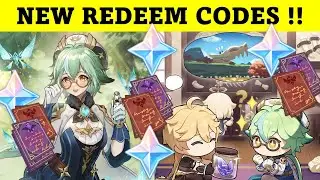 New Redeem Codes!! Freemogems! Primogems! | Sucrose's Birthday! | Genshin Impact