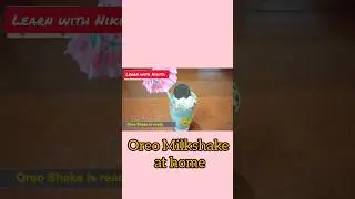 #oreoshake #oreoshakerecipe #drinks #shakes #oreolover #shorts #shortsviral #youtubeshorts #trending