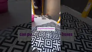 Peel and stick Floor Tile in a Camper Van Conversion