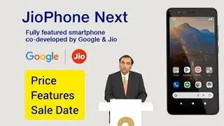 Jio launches Jiophone Next most affordable 4G smartphone in jiophone next features and price !