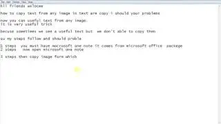how to copy text from any image