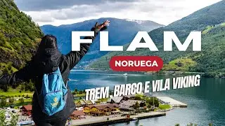 Norway In a Nutshell: Flam + Vila Viking em Gudvangen - O melhor passeio da Noruega!