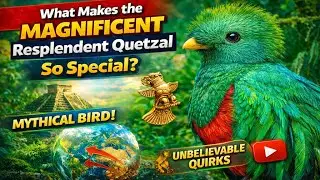 What Makes the MAGNIFICENT Resplendent Quetzal So Special? #cutebirds #wildlife #rare #birds