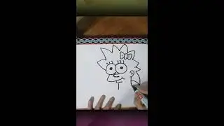 Aprende a dibujar a Lisa Simpson paso a paso
