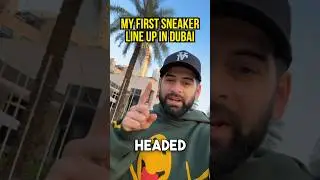 I Went To My First Dubai Sneaker DROP!! L or W??!! #sneakers #dubai #sneakerhead