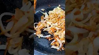 Жареный лук 🔥💔 в профиле еще больше рецептов🔥