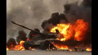 Уничтожили  украинский танк Destruction of the attacking ukrainian tank